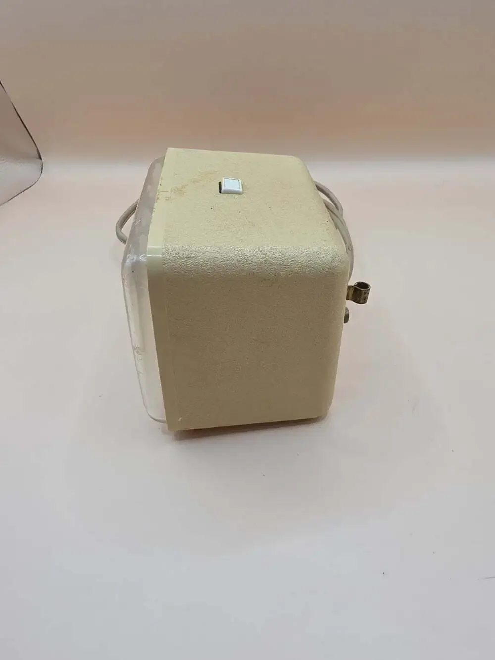 Vintage General Electric Analog Alarm Clock Small Model 7369 *Working*